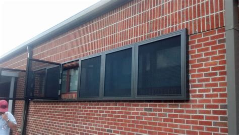 metal security window screens